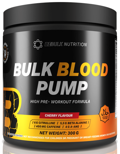 Bulk Blood Pump - High Pre-Workout - BeBulk Nutrition