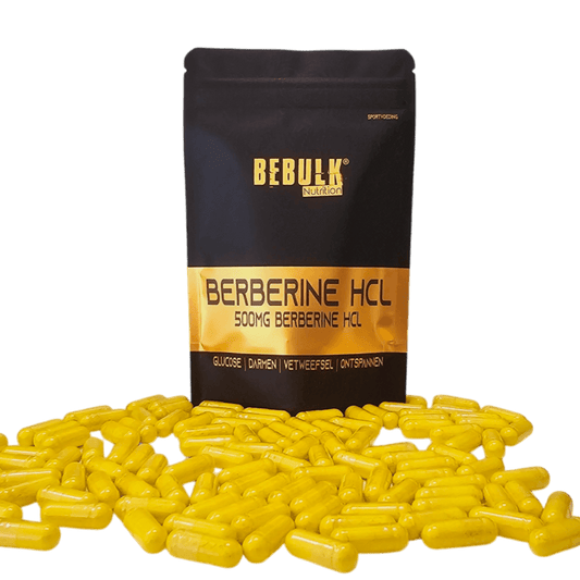 Berberine HCL 98%  500mg - Vegan - BeBulk Nutrition