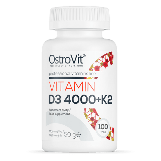 OstroVit Vitamine D3 4000 + K2 100 tabletten