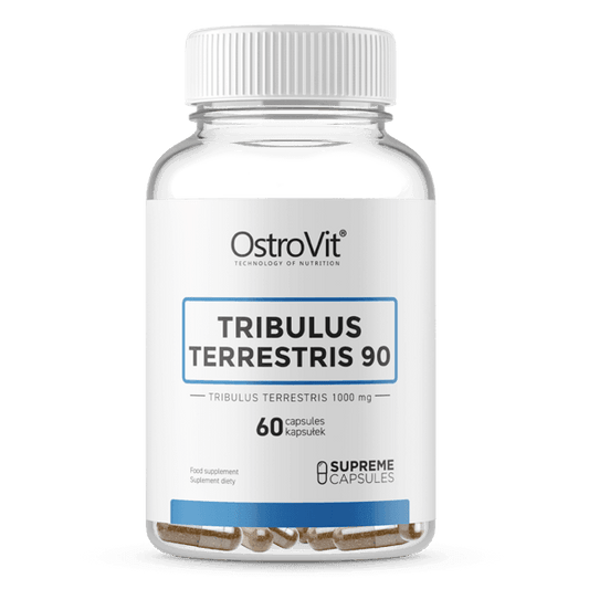 Tribulus Terrestris 90 60 capsules + BeBulk Nutrition Pillendoos