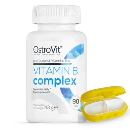 Vitamin B Complex - 90 Tablets - OstroVit