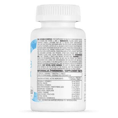 Vitamin B Complex - 90 Tablets - OstroVit